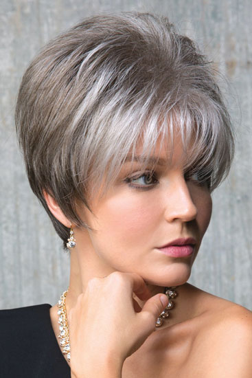 Short hair wig: Rene of Paris, Samy